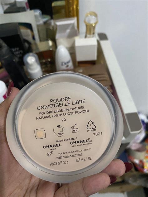 chanel loose body powder|chanel loose powder shade 20.